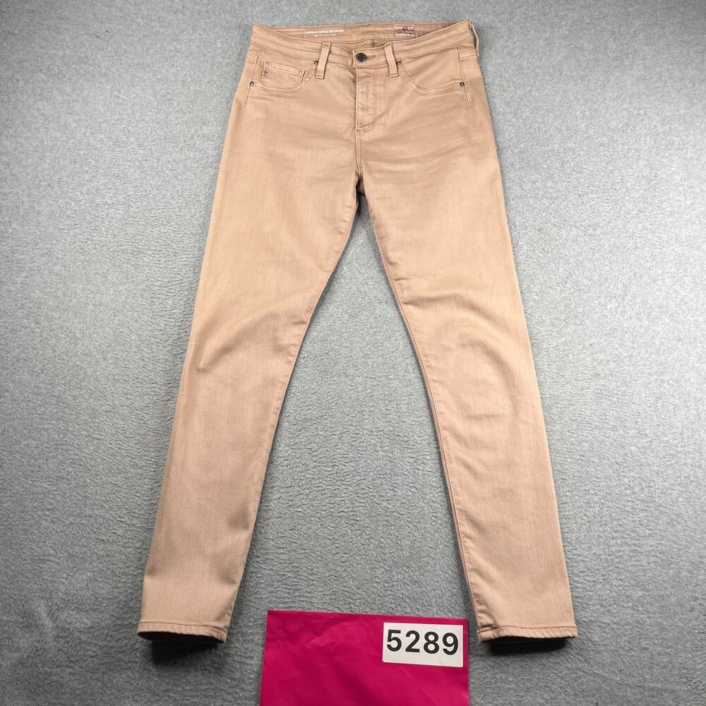 AG Adriano Goldschmied Jeans Womens 28R Mauve Ferrah Ankle Seamless jeans
